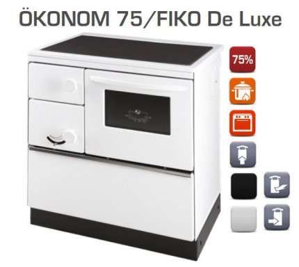 Піч - кухня Thorma Cooker OKONOM75/FIKO DELUXE white right