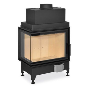Фото Каминная топка ROMOTOP HEAT L 2G S 65.51.40.21 (HR(L)2SG 21) угловая левая, Воздушные топки