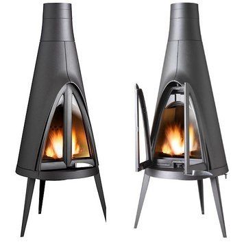 Піч-камін Invicta Tipi антрацит
