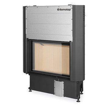 Камінна топка ROMOTOP IMPRESSION 2G L 80.60.01 (I2LH 01) світлий шамот (I2LG TOP02), подвійне скло