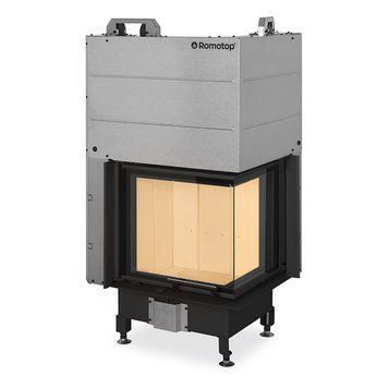 Фото Каминная топка ROMOTOP HEAT R/L 3G L 50.51.40.21 угловая правая/левая, Воздушные топки