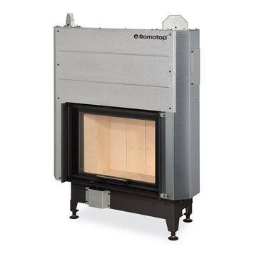 Камінна топка ROMOTOP HEAT 3G L 66.50.01 (H3LE 01) одинарне скло