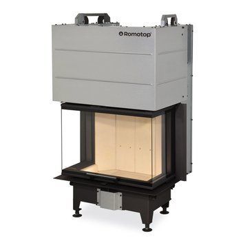 Фото Каминная топка ROMOTOP HEAT C 3G L 65.52.31.21 трехсторонняя, Воздушные топки