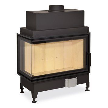 Фото Каминная топка угловая Romotop HEAT L 2g S 81.51.40.21, Воздушные топки