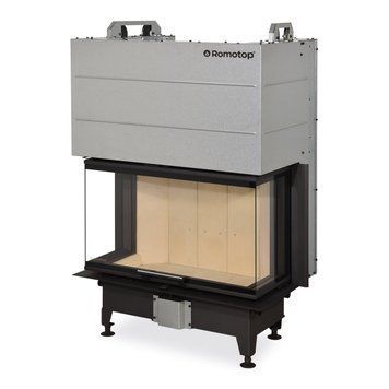Фото Каминная топка ROMOTOP HEAT C 3G L 80.52.31.21 трехсторонняя, Воздушные топки