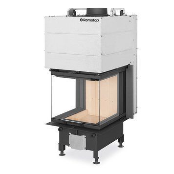 Фото Каминная топка ROMOTOP HEAT U 3G L 50.52.50.21 трехсторонняя, Воздушные топки