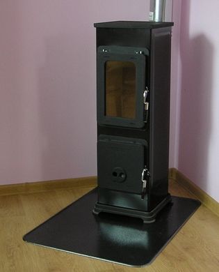 Фото Стальная каминная печь Thorma BOZEN b black, Стальные печи