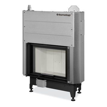 Фото Классическая каминная топка с подъемной дверцей Romotop HEAT 3g L 66.50.04, Воздушные топки