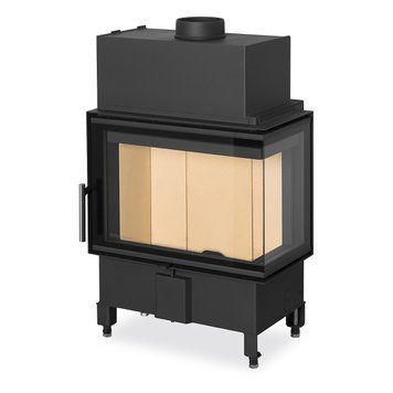 Фото Каминная топка ROMOTOP HEAT R 2G S 60.44.33.23 угловая правая, Воздушные топки
