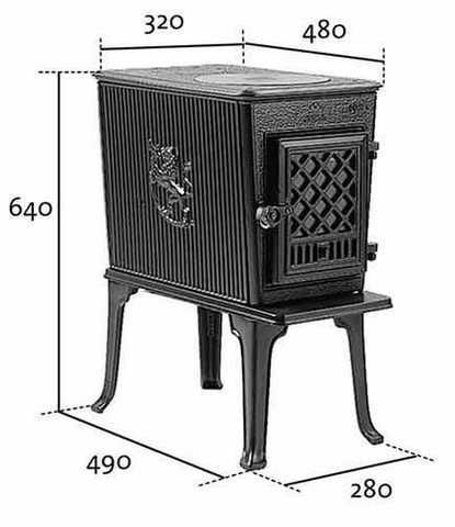 JOTUL F 602 N GD BP цена 22 714 грн, купить в Киеве. Kaminspezialist  .Монтаж каминов и дымоходов.